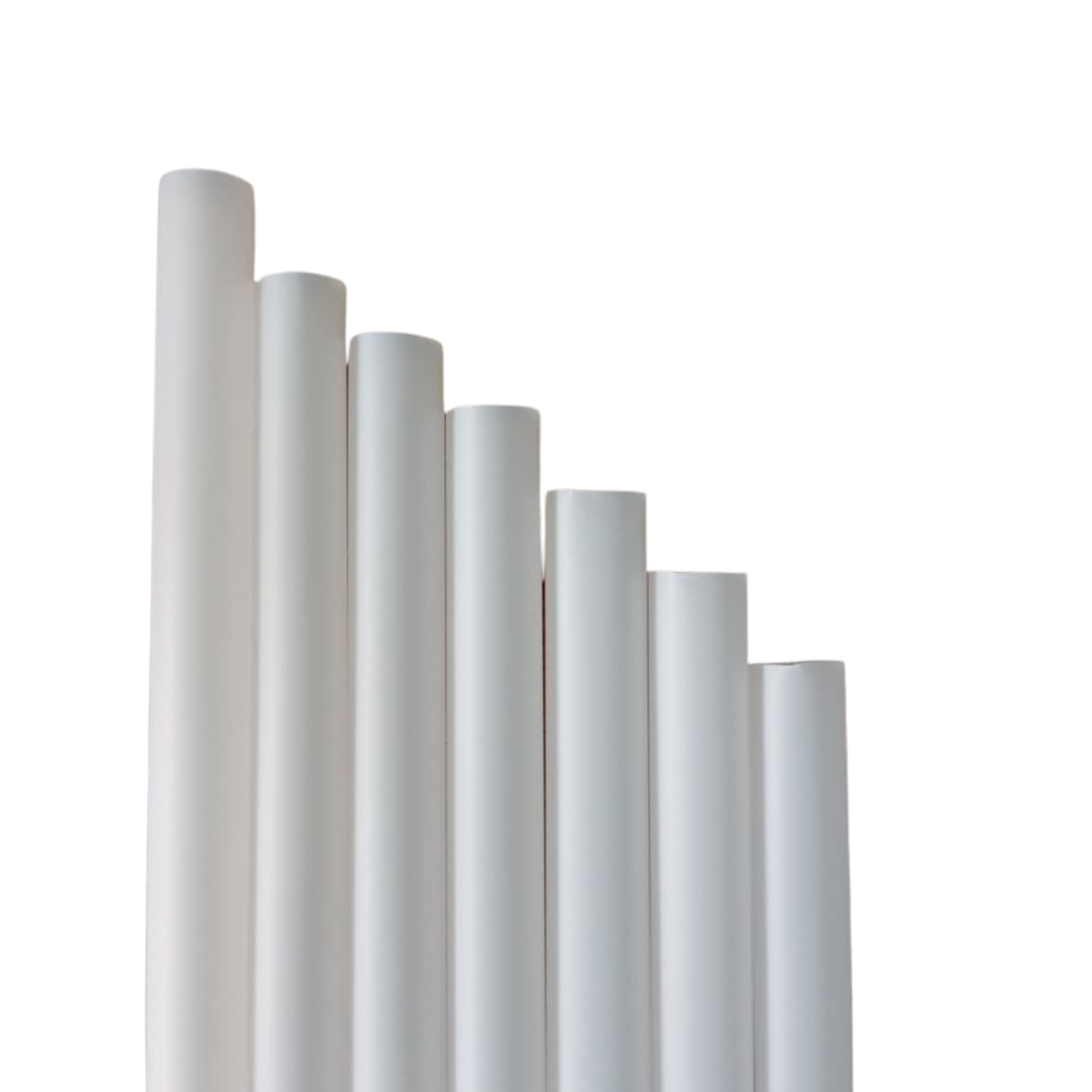 PLA Straw White | Food Grade Steril | 8x150mm isi 200 pcs